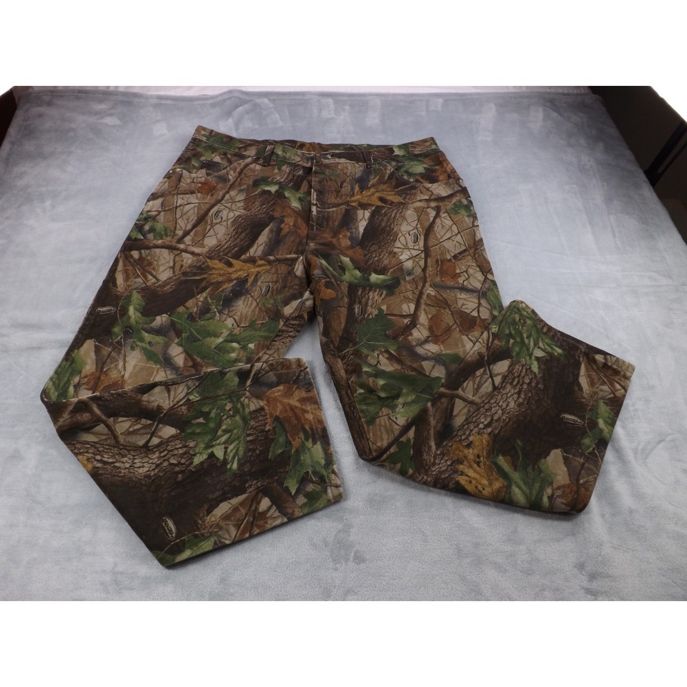 Wrangler Pro Gear Camo‎ Jeans Men's 42x30 Realtree Hardwoods Hunting 100% Cotton